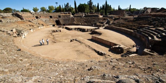 Anfiteatro y acueducto