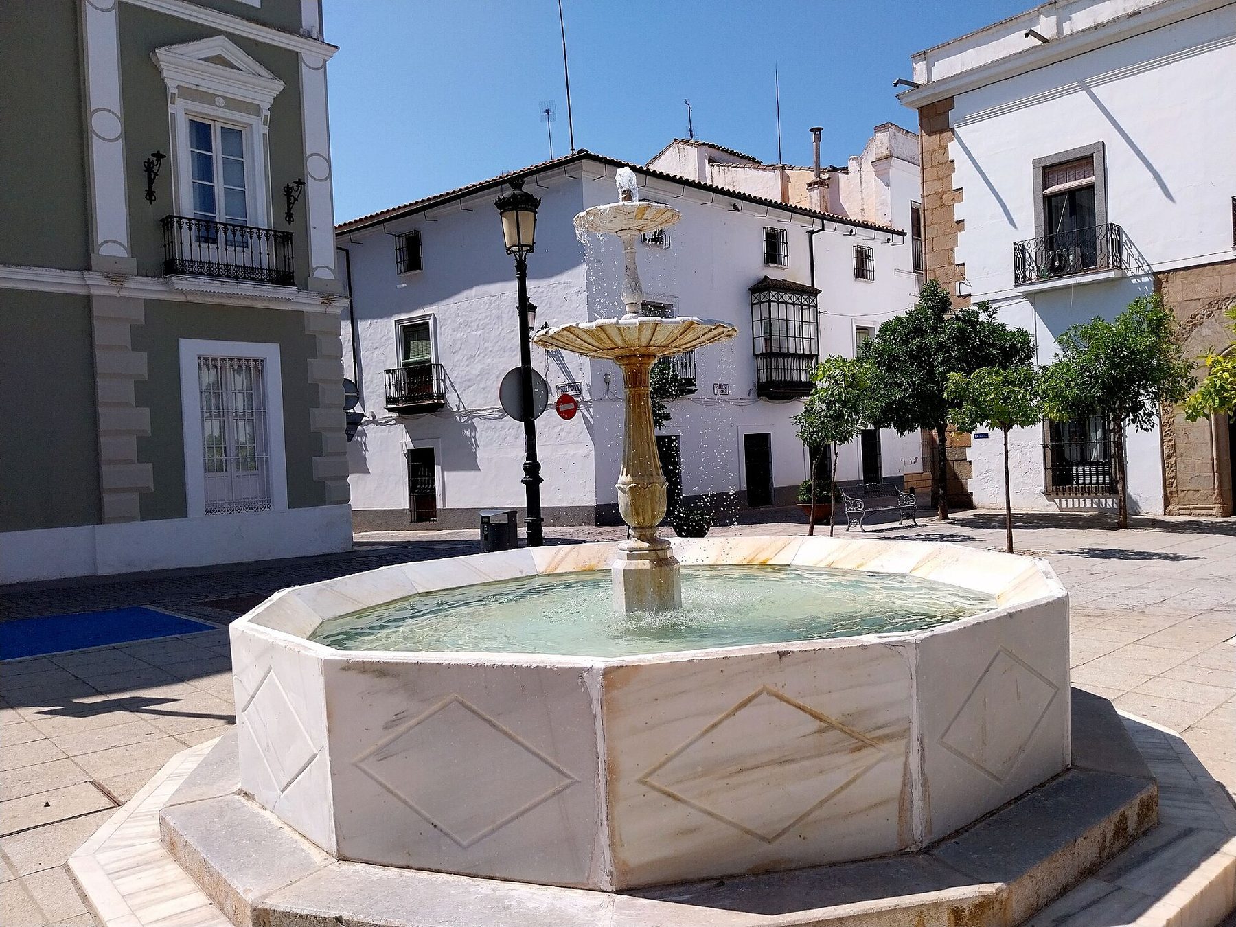 Plaza del Pilar en Zafra